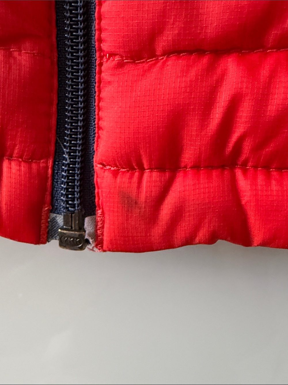 Patagonia Bright Orange Quilted Puffer Jacket Sz 4T - Picture 3 of 12